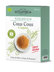 Organic Cous cous 4 Legumes